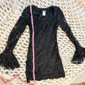 Black lace Guess dress